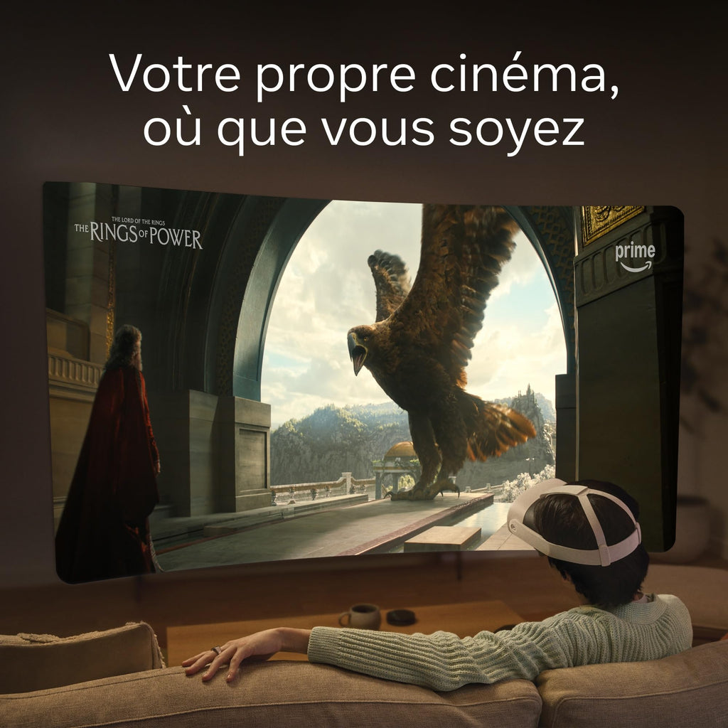 Meta Quest 3S 128 Go – Plongez dans la réalité Mixte – Casque Tout-en-Un – Essayez Meta Horizon+ sans Frais Pendant 3 Mois