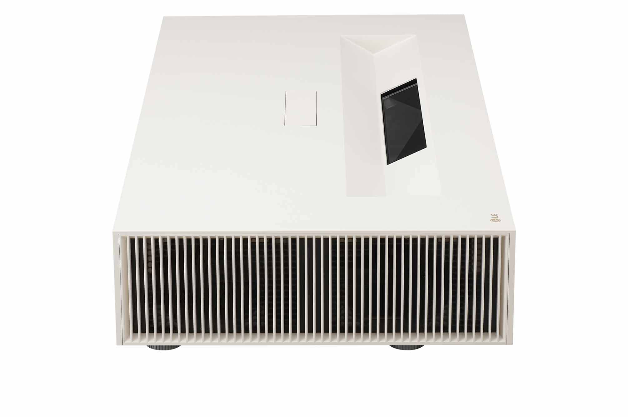LG CineBeam Vidéoprojecteur Laser HU915QE Focale Ultra Courte pour Home Cinema, 3700 lumens, 4K UHD 2160p, Projection Entre 90"~120", LG Smart webOS6.