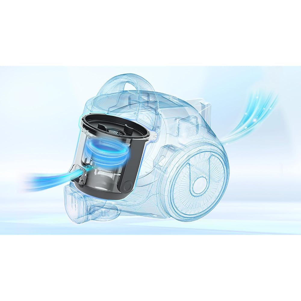 Bosch Electroménager Série 2, BGC05AAA1, aspirateur traîneau sans Sac, capacité de 1,5L, Filtre hygiénique Lavable, Haute Performance d’Aspiration, Rayon d'action de 9 m, Compact et léger, Violet : Cuisine et Maison