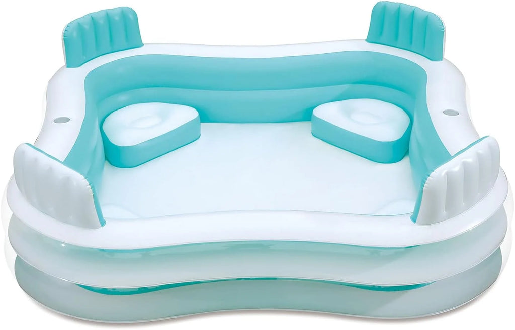Piscine gonflable avec 4 sièges 223 x 223 x 66 cm Summer Waves