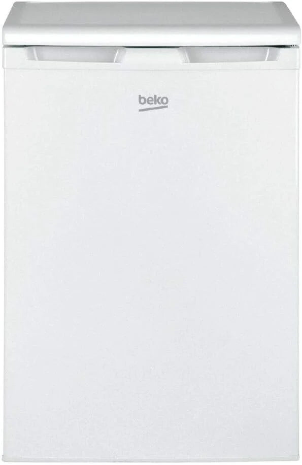 Beko TSE1284N Réfrigérateur table top - Volume total 114L : 101L (Réfrigération) + 13L (Congélation), Compartiment congélation 4 étoiles, MinFrost, Charnière de porte réversible, blanc